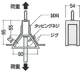 引張試験図